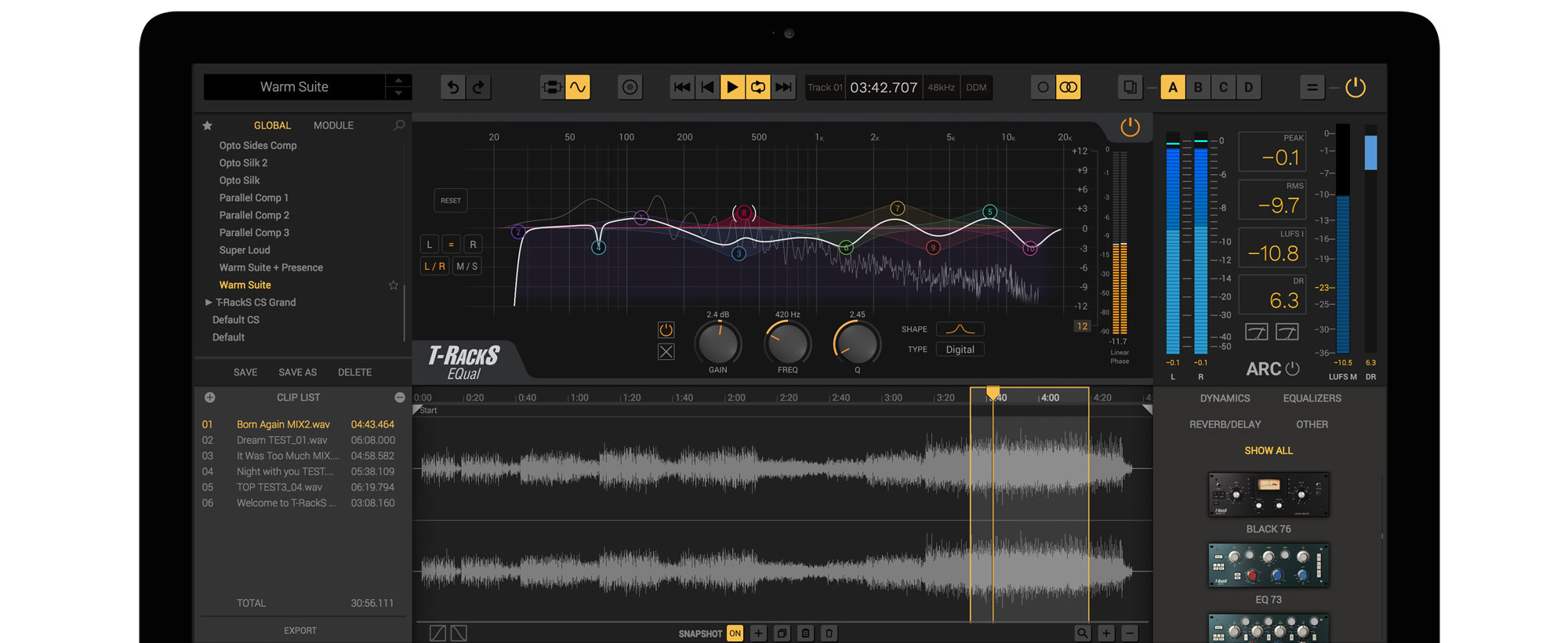 IK Multimedia T-RackS EQual Precision  EQ (Latest Version)